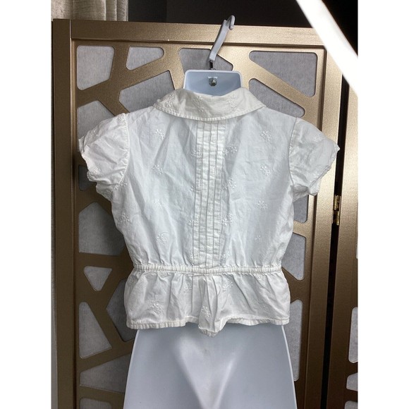 GIRLS GAP EDENS BOUQUET JANIE AND JACK DRESS TOPS blouses WHITE IVORY LOT sz 4 5 - Picture 13 of 14